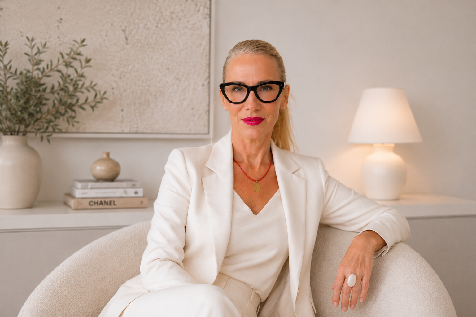 Jelica Stanojlović, Executive Leadership Coach und Unternehmensberaterin, in einem modernen Arbeitsumfeld. Das Porträt steht für Erfahrung, Klarheit, vertrauensvolle Begleitung und wirksame Führung. Porträt von Jelica Stanojlović, Gründerin von SHEJA und Executive Mentorin, in einem modernen, eleganten Raum. Das Bild steht für Leadership, Executive Mentoring, persönliche Entwicklung, Frauen in Führung, strategische Beratung, Human Leadership und bewusstes Leben.